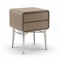 Comò in MDF con due cassetti per camera da letto – 45 x 45 x 50 cm