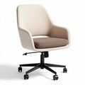 Sedia da ufficio girevole in tessuto per ambiente di lavoro – 60 x 60 x 90 cm